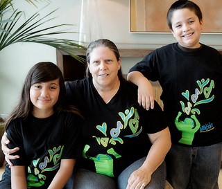 A family supported by New Song Center for Grieving Children