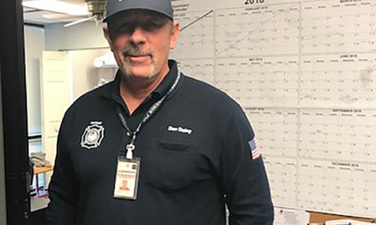 Photo of retired Phoenix fire captain Dan Daley