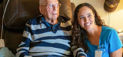 Veterans in hospice care