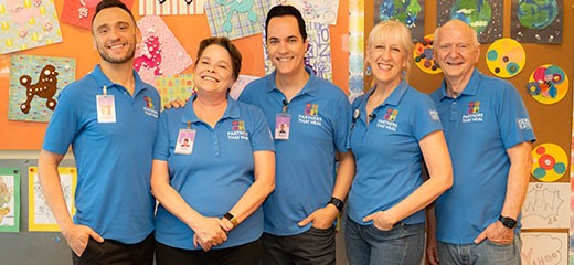 Partners that Heal actors use improv, music, storytelling and movement to engage and delight audiences, including people living with dementia.