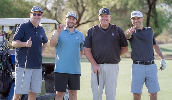 Dignity-Health-Group-2-Eric-Sorensen,-Matt-Wekell,-Pro-Tony-Rholik,-Eric-Barkyoumb